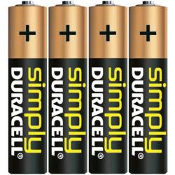 Piles alcalines Duracell AAA LR03 - 1.5V