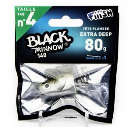Fiiish Black Minnow 140 Tetes N°4 Extra Deep Kaki 80g
