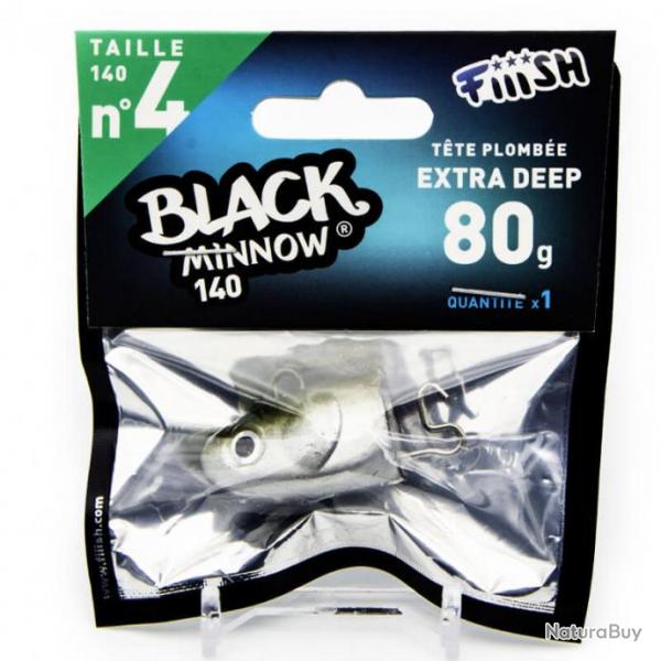 Fiiish Black Minnow 140 Tetes N4 Extra Deep Kaki 80g