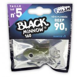 Fiiish Black Minnow 160 Tetes N°5 Deep Kaki 90g