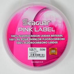 Seaguar Fluorocarbon Pink Label 50m 105lb