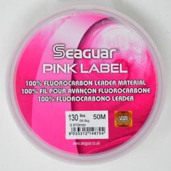 Seaguar Fluorocarbon Pink Label 50m 130lb
