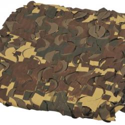 FILET CAMOUFLAGE SYNTHÉTIQUE 3X2,20M TRICOLORE