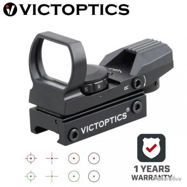 Victoptics  fusil optique 1x23x34 IPM, vise  point rouge SANS PRIX DE RESERVE !!