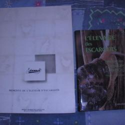 L'&eacute;levage des escargots (2 II&egrave;me &eacute;dition) + Memento de l'&eacute;leveur d'escargots