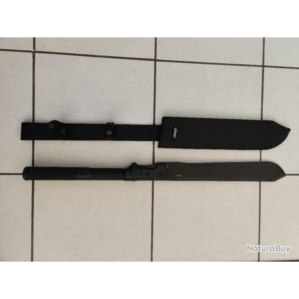 Walther , longue machette a deux mains ,Trs tranchante . ( 76 cm )