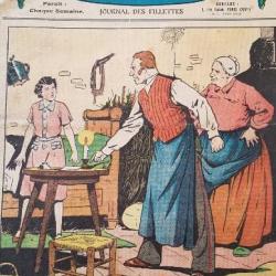 REVUE LISETTE - 9 NUMÉROS DU 5 JANVIER 1936 AU 1er MARS 1936