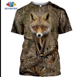 t-shirt chasse 3D ref 5013