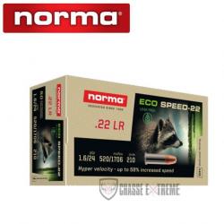 500 Munitions NORMA Eco Speed Cal 22lr