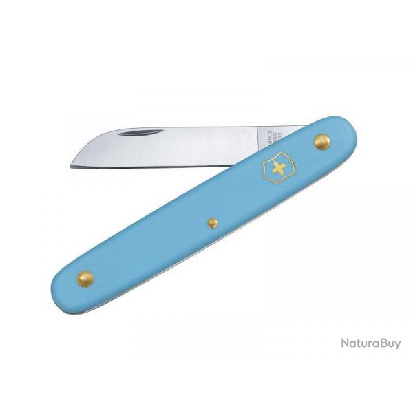 BLISTER COUTEAU JARDIN VICTORINOX BLEU CIEL