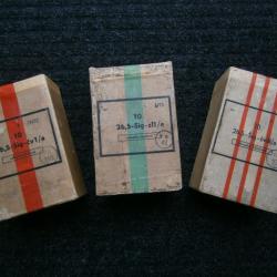 Fus&eacute;es de signalisation,3 paquets de 10 pi&eacute;ces.Couleur rouge,verte et rouge pluie.