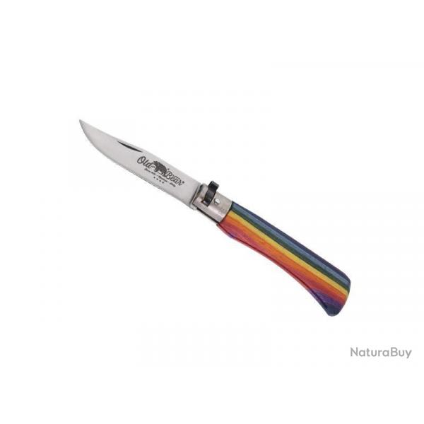 COUTEAU OLD BEAR RAINBOW TAILLE M