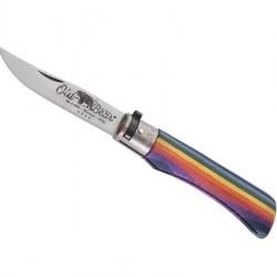 COUTEAU OLD BEAR RAINBOW TAILLE L