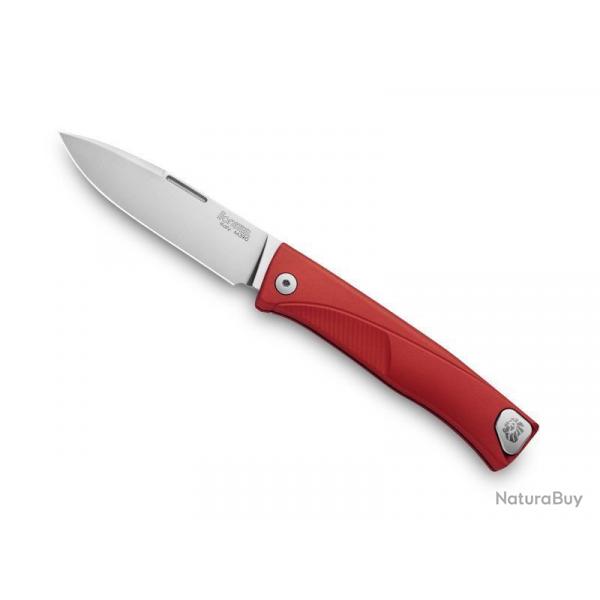 COUTEAU LIONSTEEL THRILL ALUMINIUM ROUGE