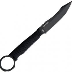 Couteau de cou Scorpion WILDSTEER Fabriqué en FRANCE avec Manche en Corde Etui kydex WSSCO311307