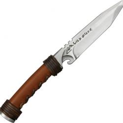 Couteau  WILDSTEER Fabriqué en FRANCE Conçu pour l'archer, chasseur et l'amateur de nature WSCBPB07