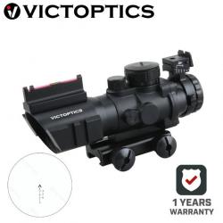 Victoptics fusil à prisme 4x32 avec vue arrière en fer et Fiber optique LIVRAISON GRATUITE !!!