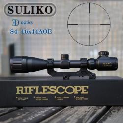 SULIKO S4-16x44 optique tactique vue vert rouge éclairé LIVRAISON GRATUITE !!!