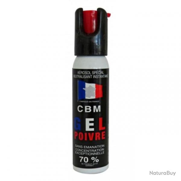 Bombe au poivre CBM Red pepper Capot 1/4 de tour - 25 ml