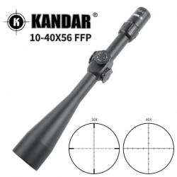 KANDER 10-40X56 FFP point rouge, montures 11mm LIVRAISON GRATUITE !!!