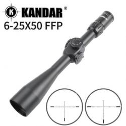 KANDER - 6-25X50 FFP, lunette de visée tactique LIVRAISON GRATUITE!!!