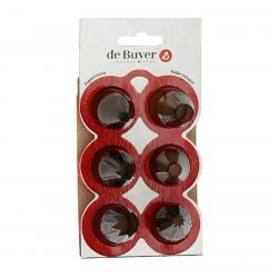 Lot 6 douilles pour piston "Le Tube" [De Buyer]