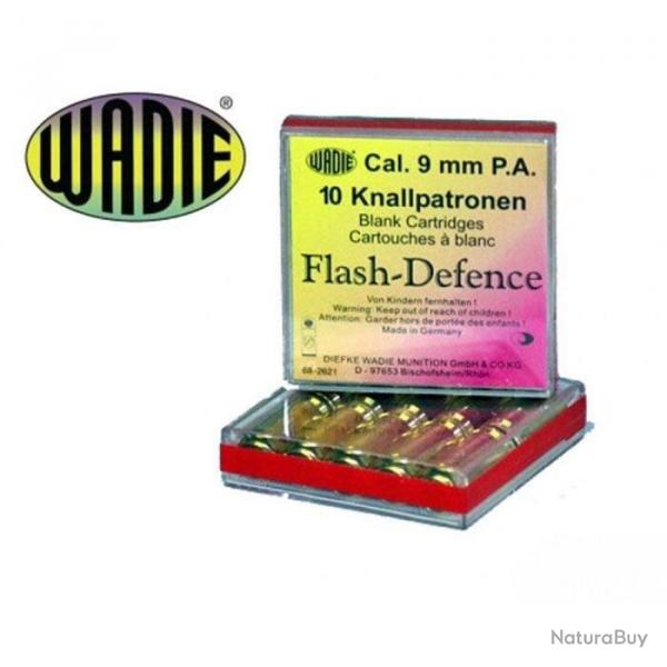 Balle de dfence Wadie Cs  gaz P.a. - Par 10 - Cal. 9 mm P.A. Defaul