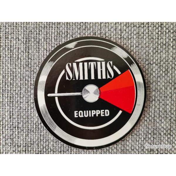 SMITHS Equipped autocollant vintage 7,50 cm