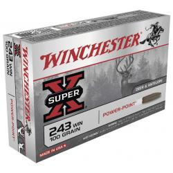 WINCHESTER POWER POINT 243 WIN 100 GRAINS