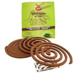 Spirale répulsive anti-moustiques en extérieur