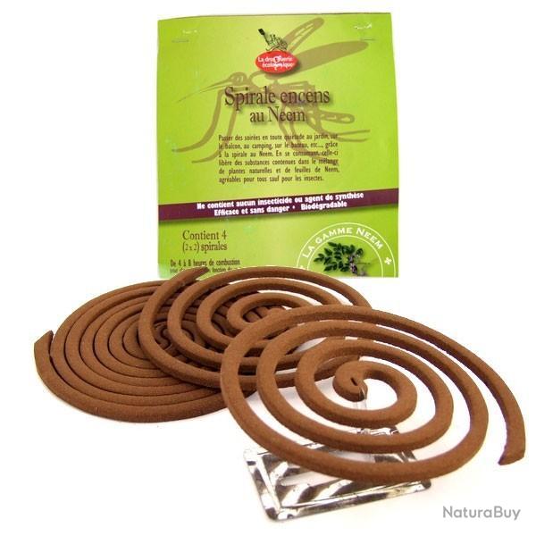 Spirale rpulsive anti-moustiques en extrieur