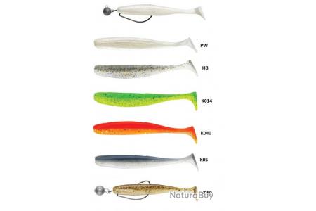 20 Leurres souples + tête plombée articulée SWIMY RIG GALFION FAT SHAD -  Leurres/Leurres souples - Tous à la Pêche !