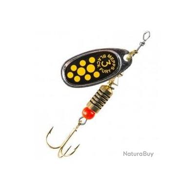 Cuiller Black Fury Point Jaune Mepps Cuiller Black Fury Point Jaune Mepps