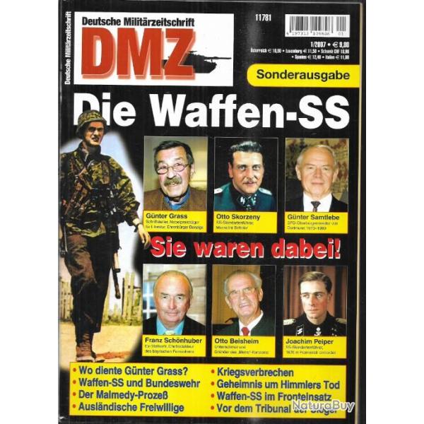 deutsche militarzeitschrift dmz die waffen ss , malmdy, peiper, tulle oradour, skorzeny et autres
