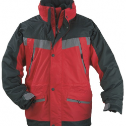 ICEBERG Parka 3 en 1 -veste Polaire COVERGUARD SEASONS rouge et noir  CO5ICEB07