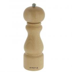 Moulin "Rumba", Couleur hêtre naturel, Hauteur 14 cm, Type moulin épices [De Buyer]