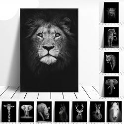Tableau Peinture Impression sur Toile Animaux, Modele: 3, Taille: 60x90cm