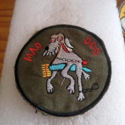 Patch armée us USAF MAD DOG ORIGINAL 2