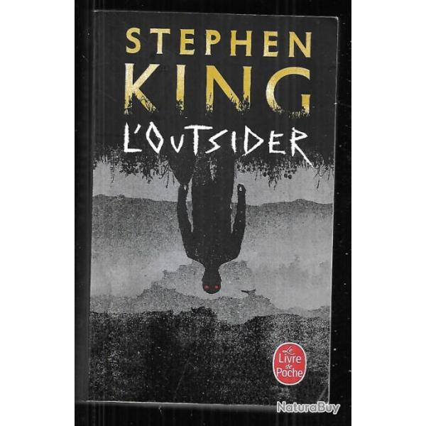 l'outsider de stephen king  thriller livre de poche