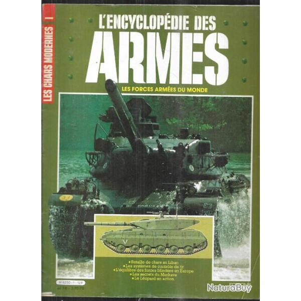 les chars modernes encyclopdie des armes n 1. atlas (1984)