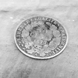 RARE Monnaie 50 centimes CERES 1873