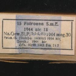 Boite vide 7,92 MAUSER WW2 Originale 1