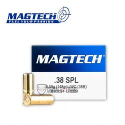 50 Munitions MAGTECH cal 38SPL 148GR LWC