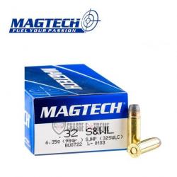 50 Munitions MAGTECH cal 32 S&W Long 98gr SJHP