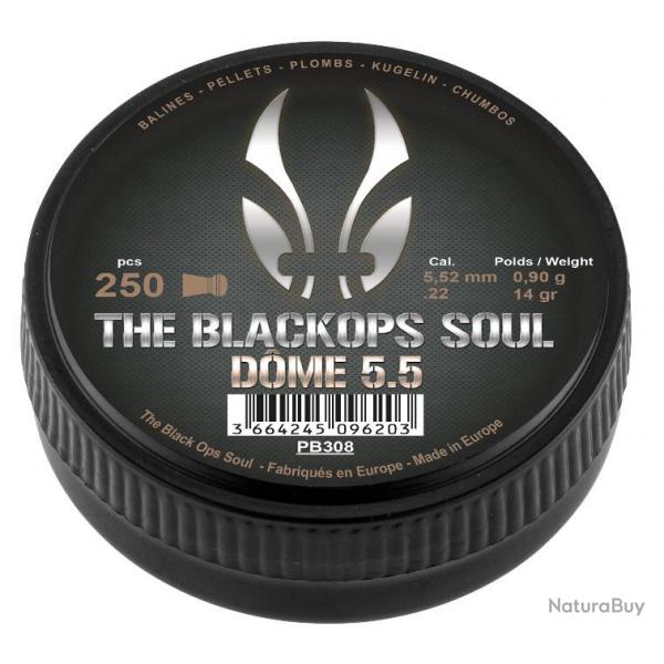 Plombs The Black Ops Soul DOME Cal 5.5 mm