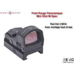 Point Rouge Sightmark Mini Shot M-Spec FMS - 3 MOA