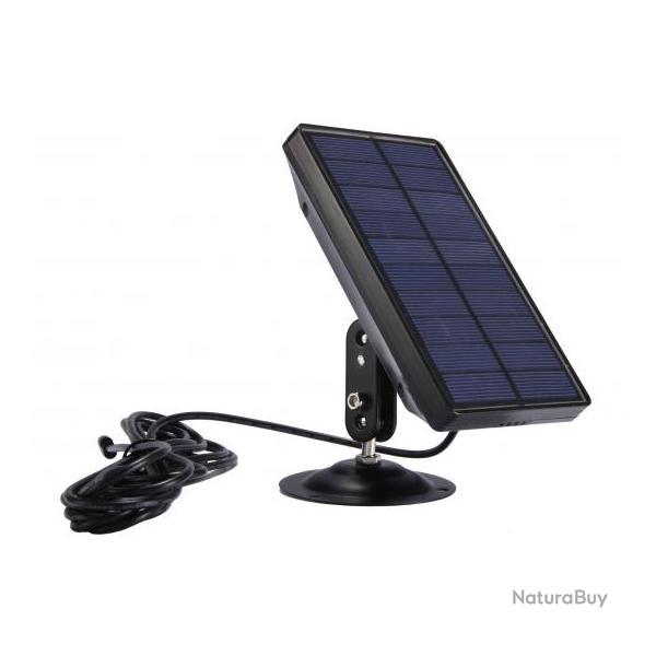Panneau solaire 6 V avec batterie intgre pour pige photo Num'Axes