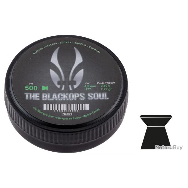 Plombs The Black Ops Soul Tte Plate Calibre 4.5 MM