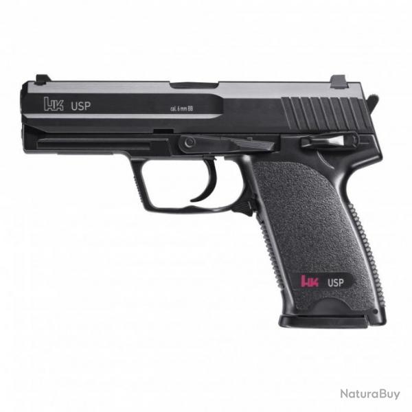 Pistolet HK USP billes 6mm  ressort 0,5J