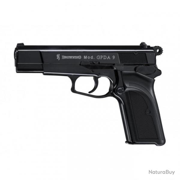 Pistolet  blanc Browning GPDA 9 Cal.9mm PAK